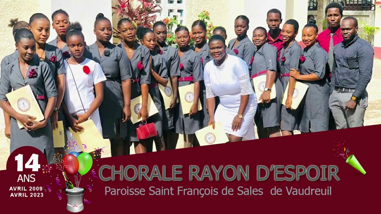 Partie 3 : CHANTS : Communion - Merci  - 14e Printemps de la CHORALE RAYON D'ESPOIR - Vaudreuil