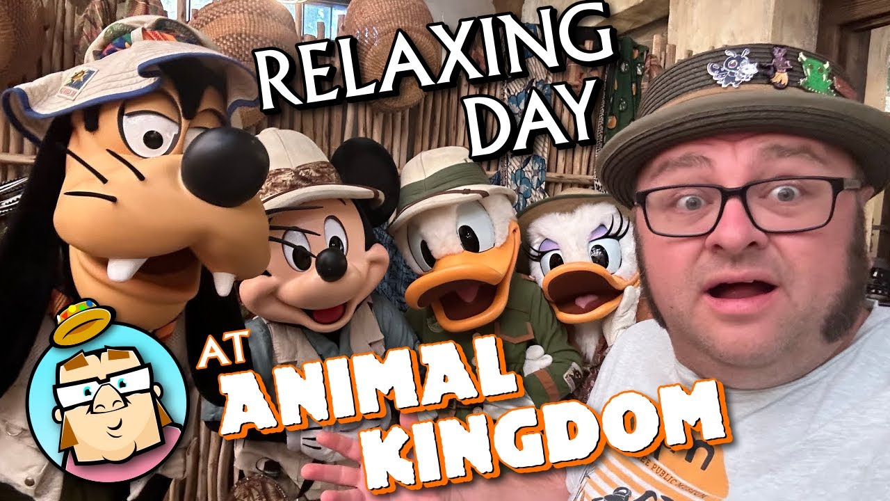 Relaxing Day at Animal Kingdom - African Food at Tusker House - Kilimanjaro Safari - Disney World