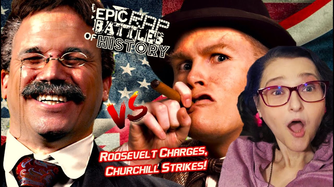 Theodore Roosevelt vs Winston Churchill ERB REACTION! 🦁🇬🇧🔥 History’s Heavyweights Clash!