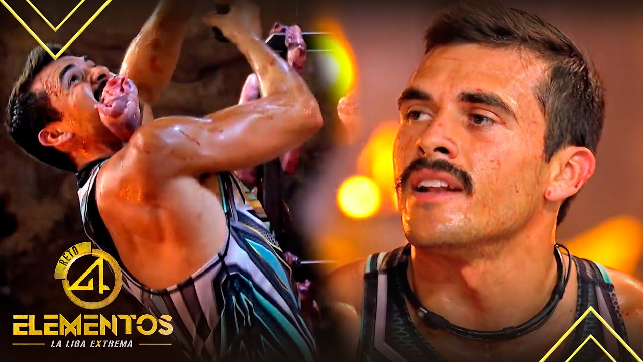 Irvin quiere demostrarle a Miguel que no le tiene miedo | Reto 4 Elementos