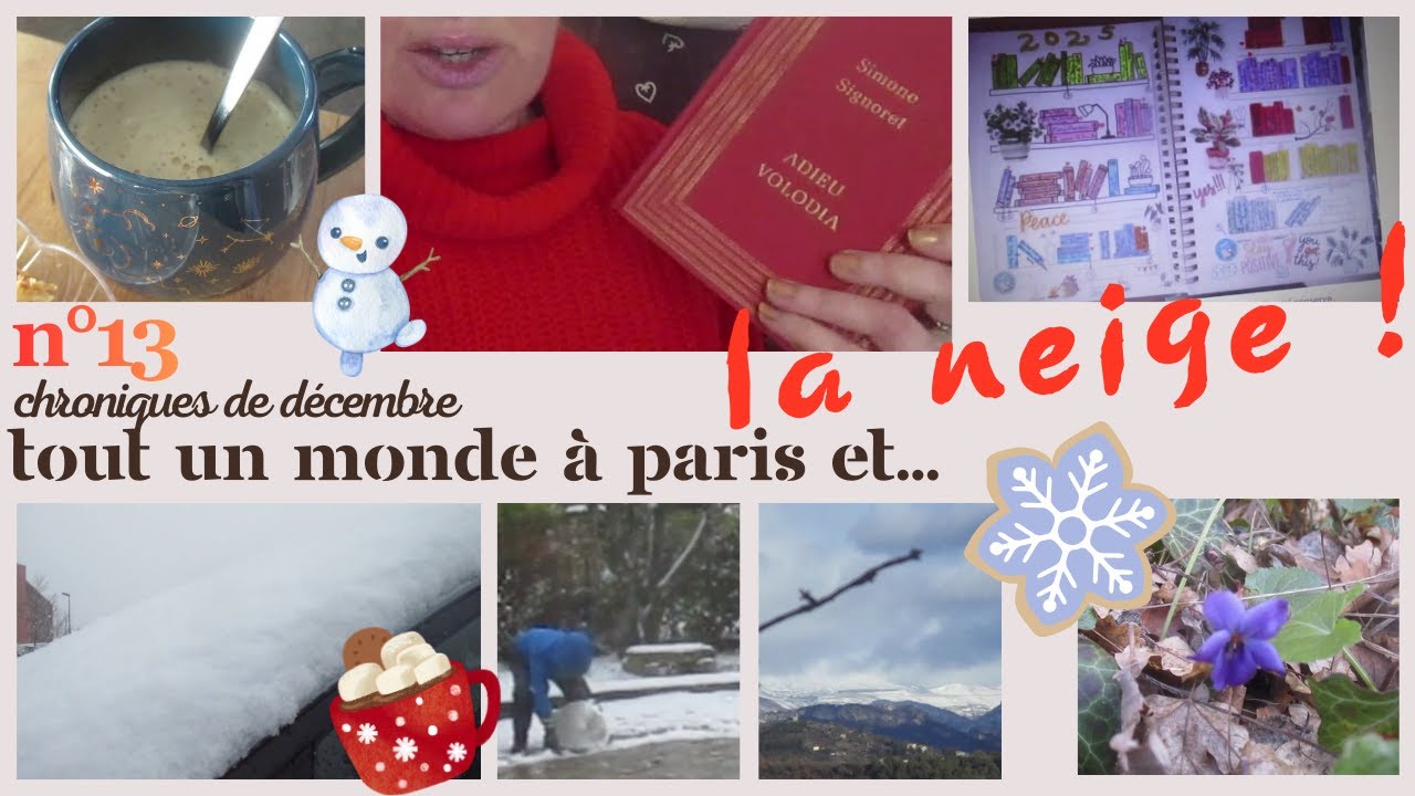🎀 Signoret, un monde à Paris et la neige !