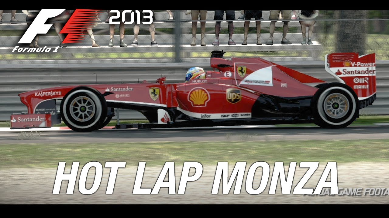 F1 2013 - PS3/X360/PC - Monza Hotlap (Gameplay Trailer)