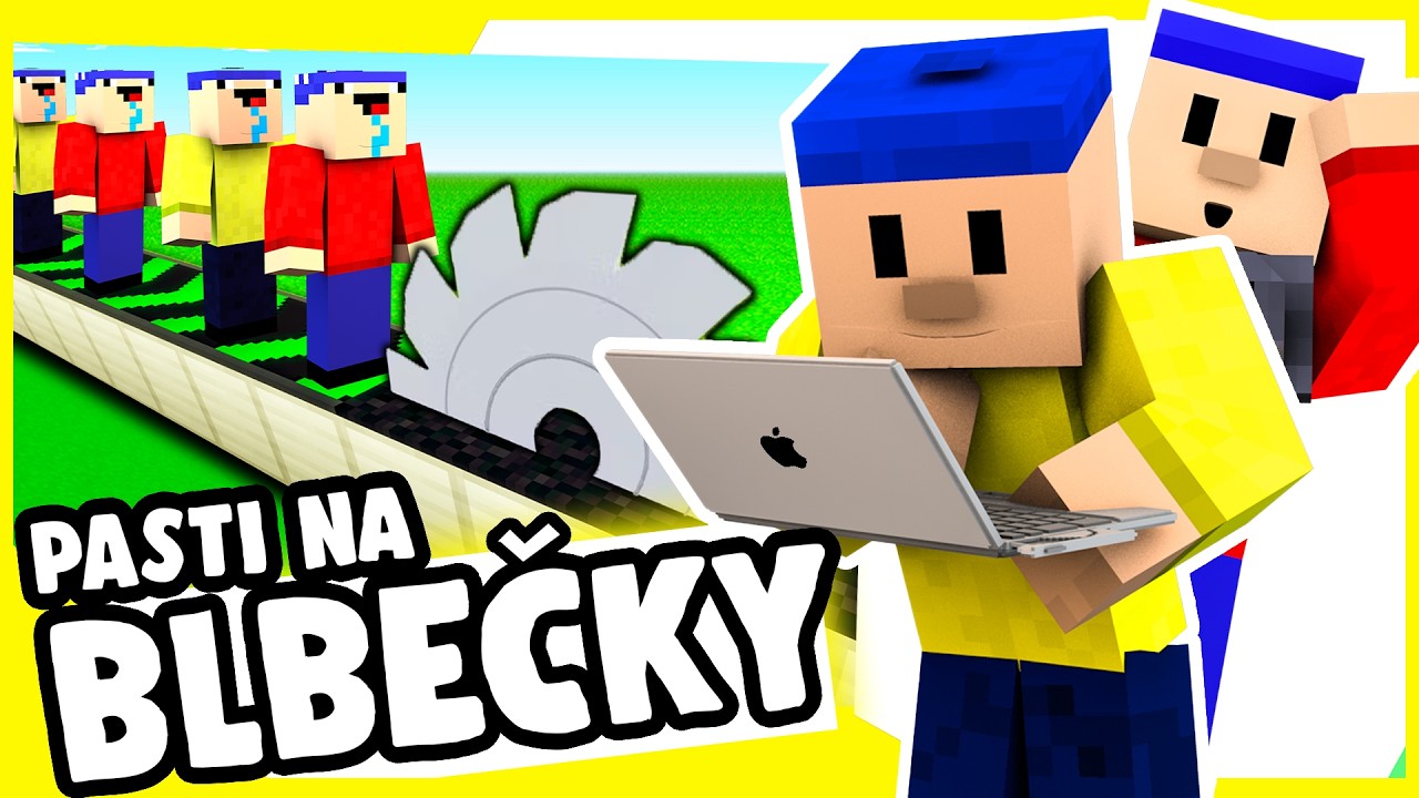 Pasti na BLBEČKY PAT A MAT PARODIE v MINECRAFTU