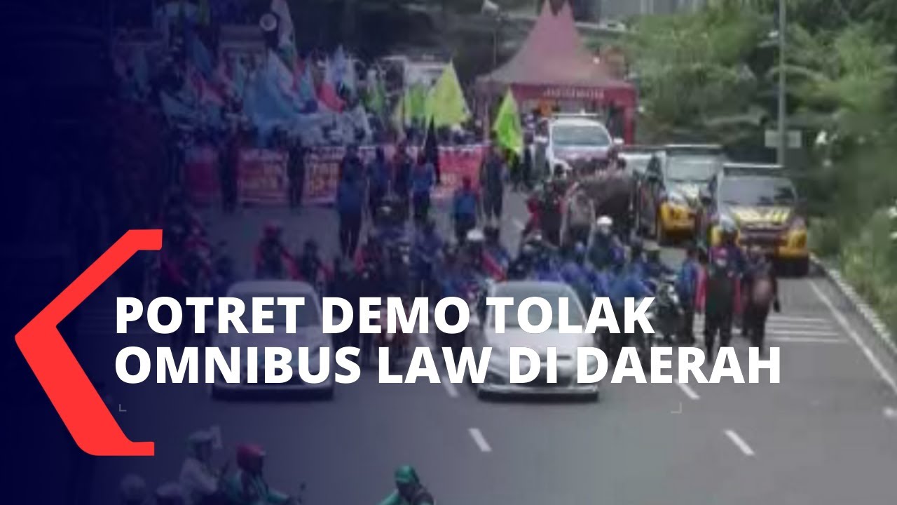 Buruh dan Mahasiswa di Makassar dan Medan Kembali Gelar Demo Penolakan UU Cipta Kerja