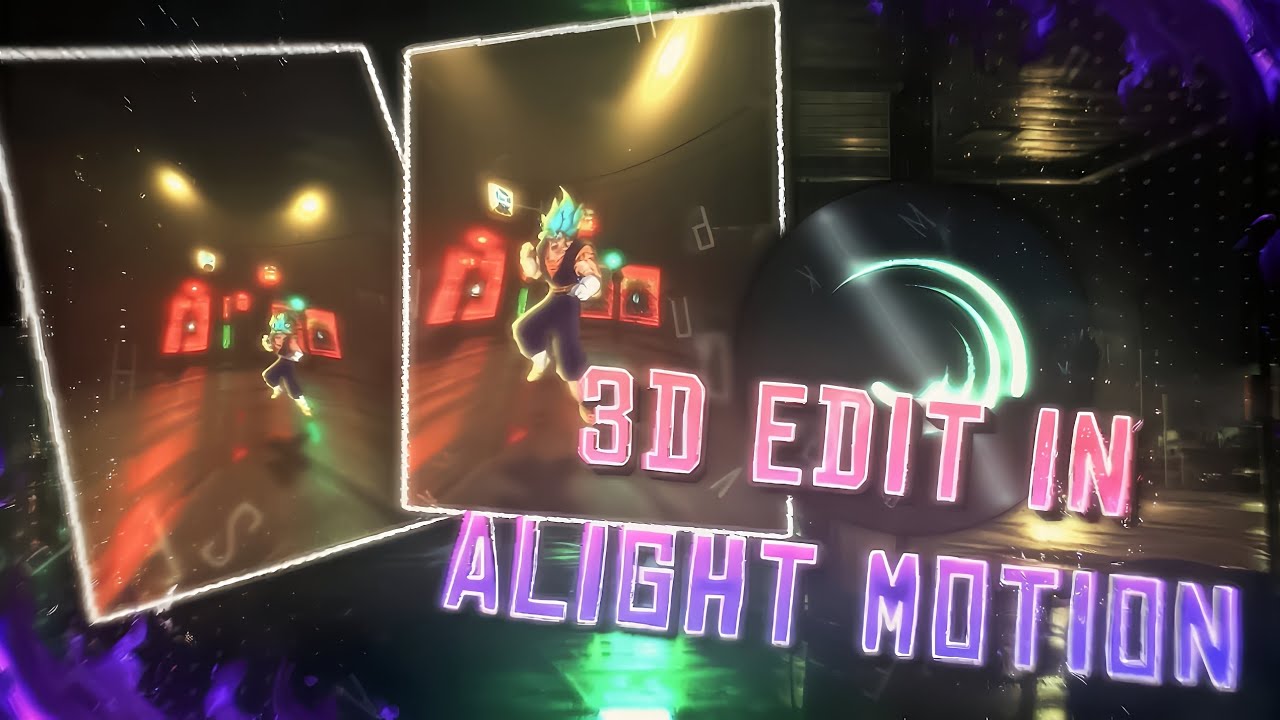 ALIGHT MOTION 3D EDIT TUTORIAL 🔥 (WITH PRESETS + HD BACKGROUNDS)