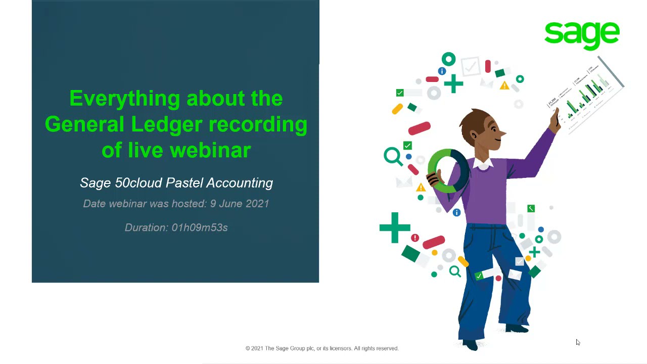 Sage 50cloud Pastel (ZA) - Recording of live webinar - Everything about the General Ledger.