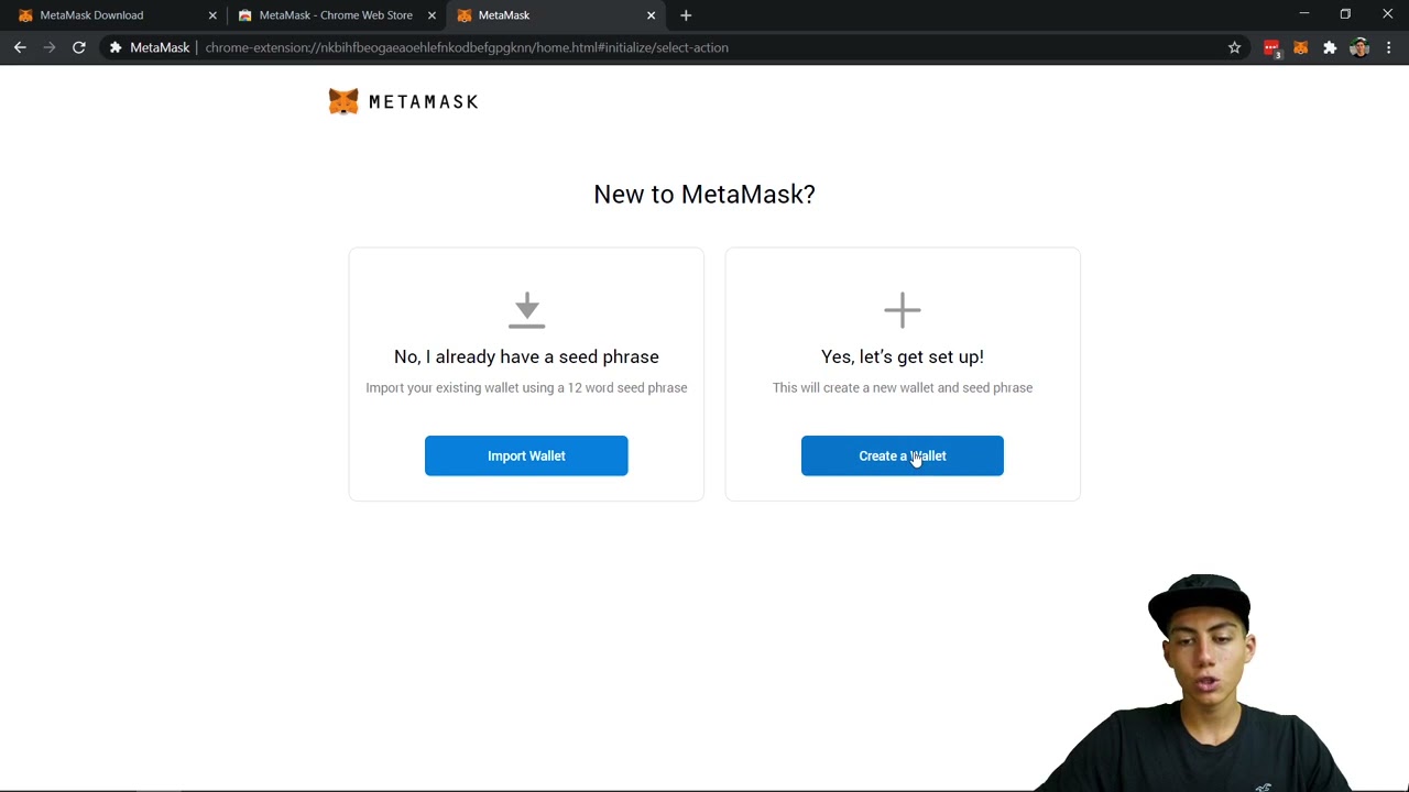 How To Setup a Metamask Wallet   Step by Step Tutorial   link:  