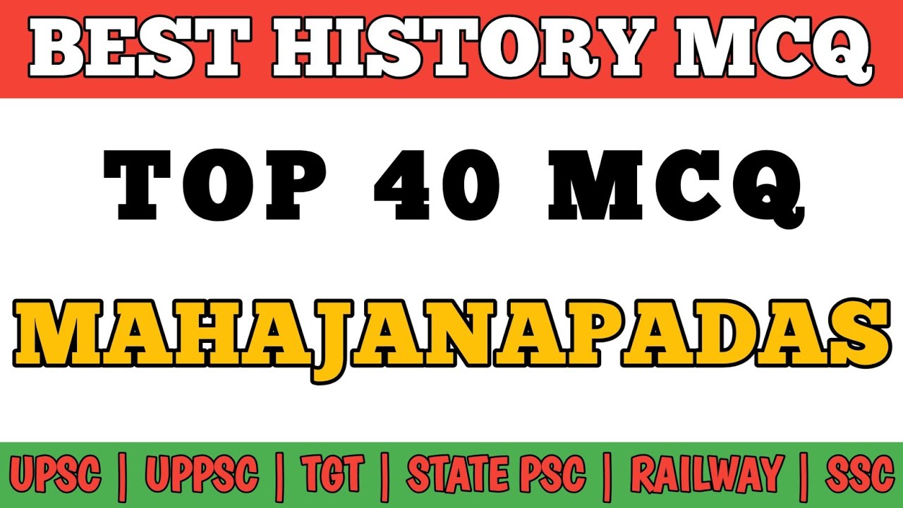 Best MCQ Mahajanpada in India | History MCQ Questions | MCQ Competitive Exams #mahajanpada #mcqncert