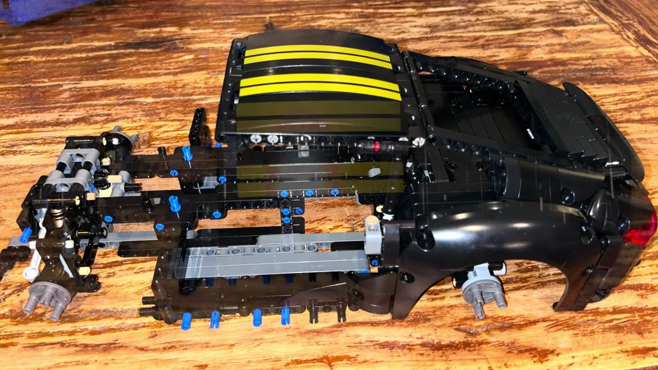 CaDa RUF GT Porsche set (Cada C63006) with motor and lights