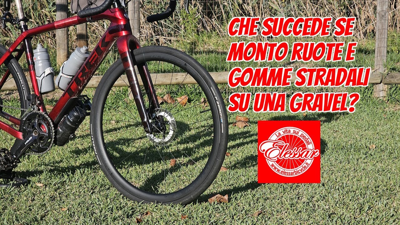 Che succede montando ruote e gomme stradali su una gravel? Ha senso?