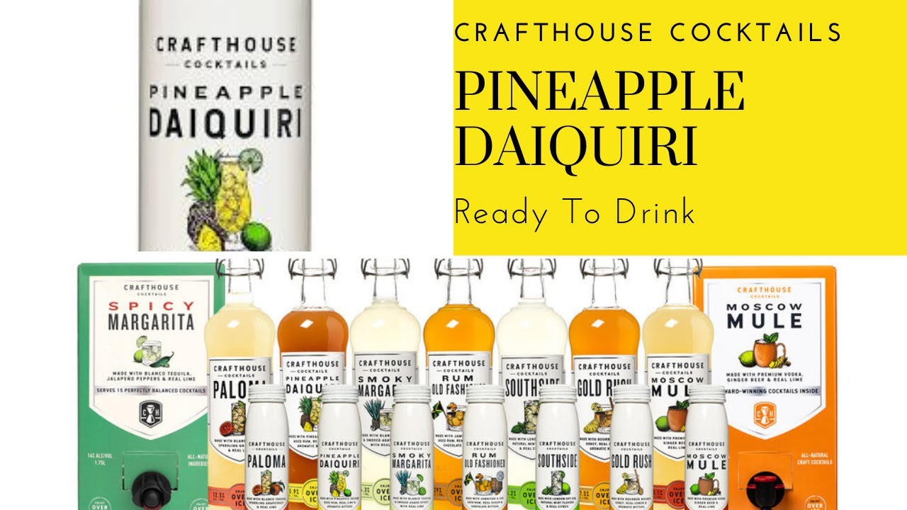 Plantation Rum - Pineapple Daiquiri from Crafthouse Cocktails