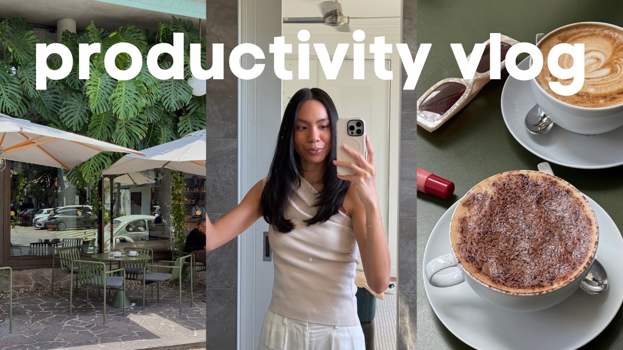 productivity vlog | let's be productive together! ☕️