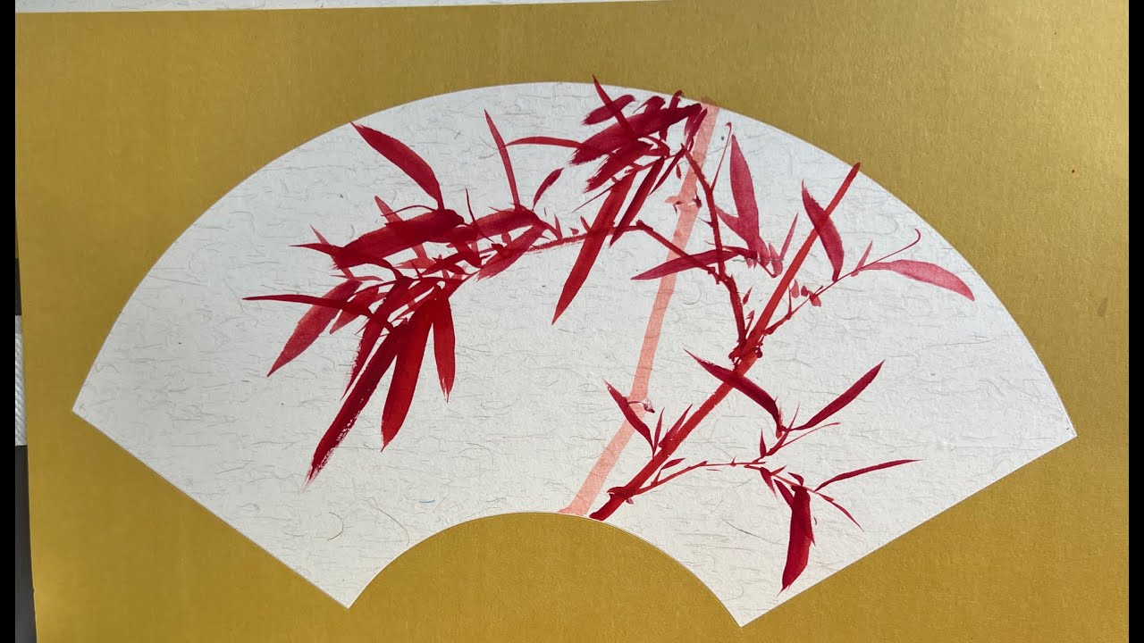蘇峰男教授現場示範吉祥竹於東亞藝術研究會名家聯展場地