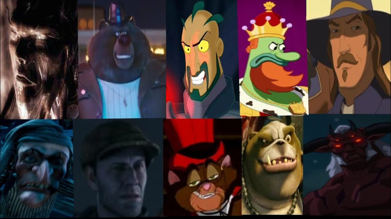 Defeats of my favorite non disney villains 16