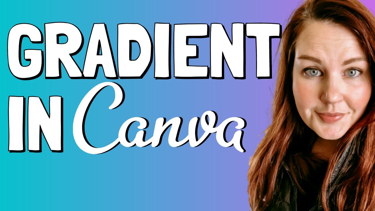 How to Create a Gradient in Canva : Canva Tutorial