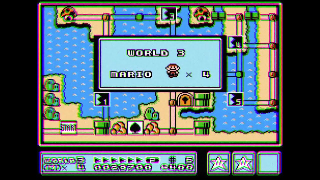 WATER LAND (world 3 theme) / smb3 [cheesy synth remake]