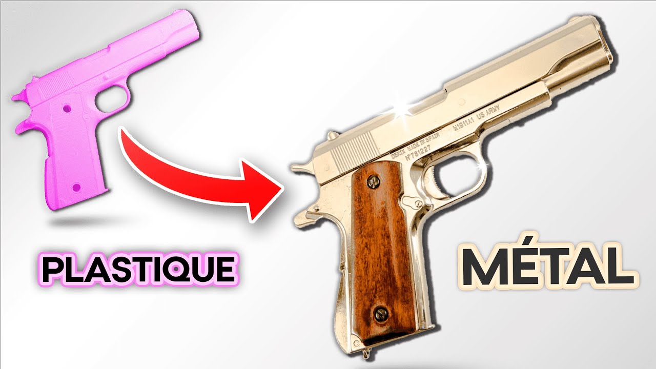 Transformez du PLASTIQUE en MÉTAL ! Méthode par électrolyse 🧪