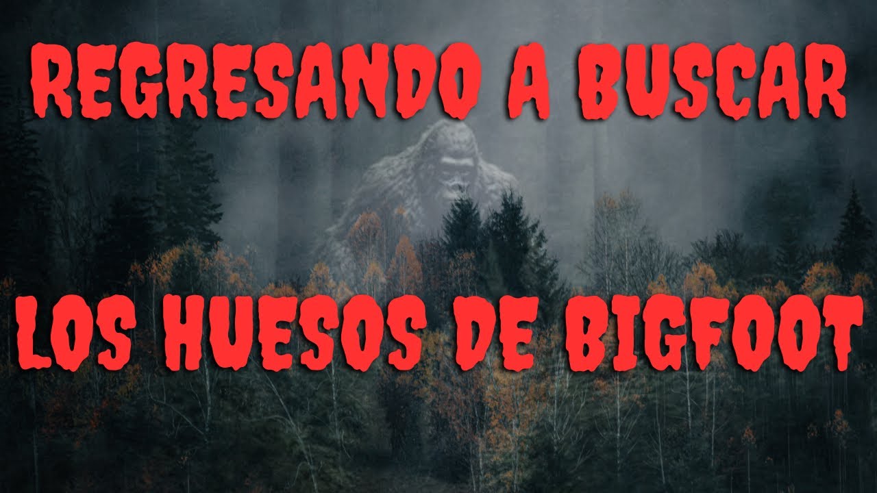 REGRESANDO A BUSCAR LOS HUESOS DE BIGFOOT🦴☠️