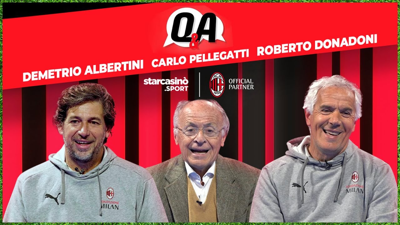 Donadoni e Albertini ripercorrono la loro storia rossonera ai microfoni di StarCasinò Sport!  ❤️🖤
