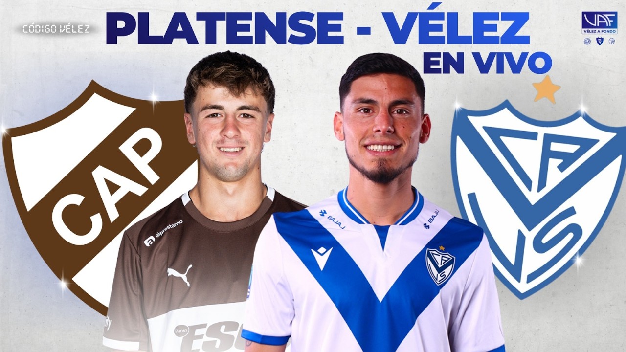 PLATENSE 0-2 V&Eacute;LEZ  | FECHA 11 en VIVO | TORNEO APERTURA 26 - 14/03/2026