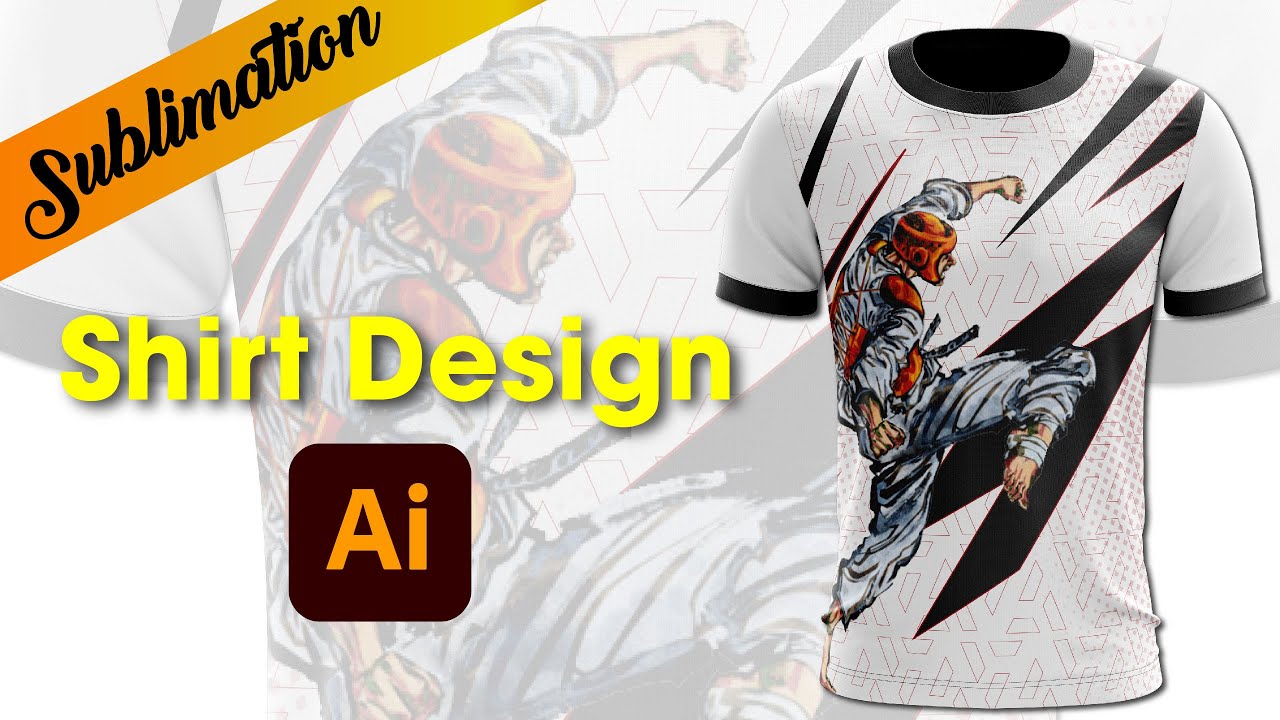 Design baju Sublimation Menggunakan Ai