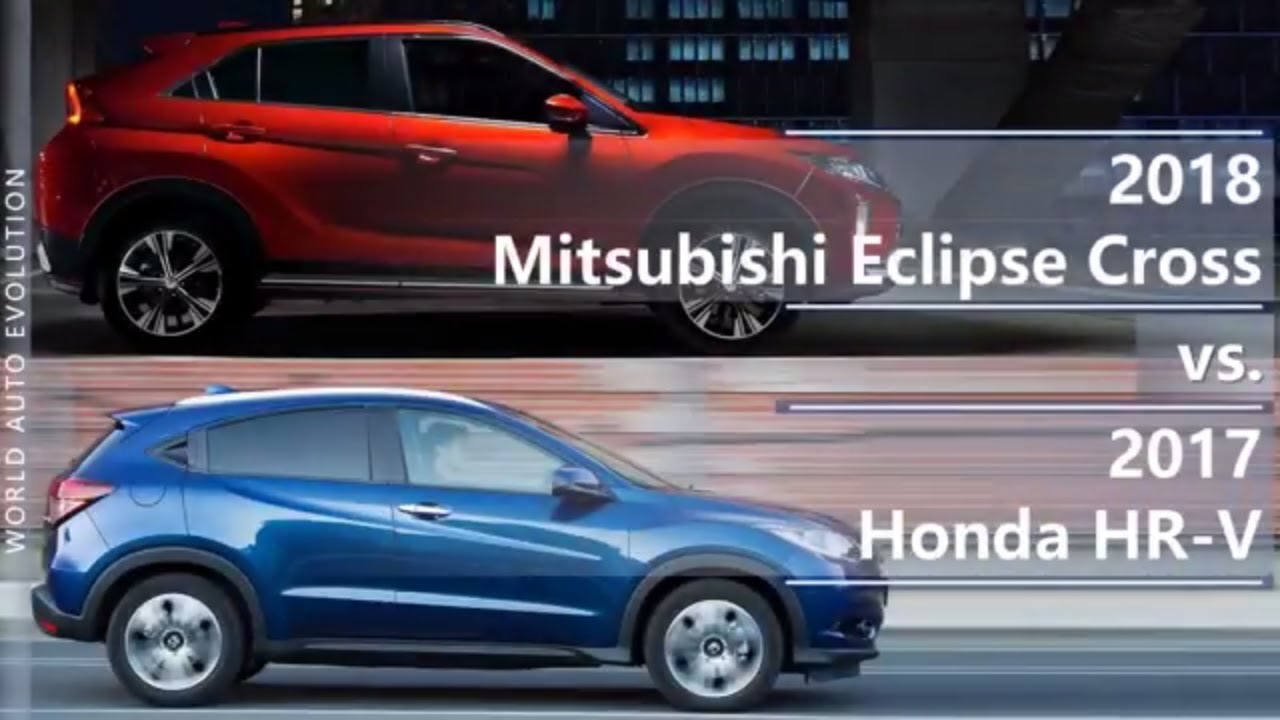 2018 Mitsubishi Eclipse Cross vs 2017 Honda HR-V (technical comparison)
