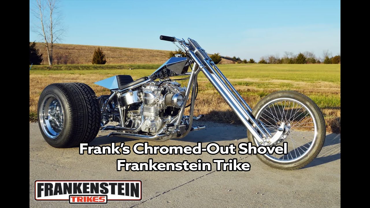 Frank's Chromed-Out Custom Shovel Trike - Frankenstein Trikes