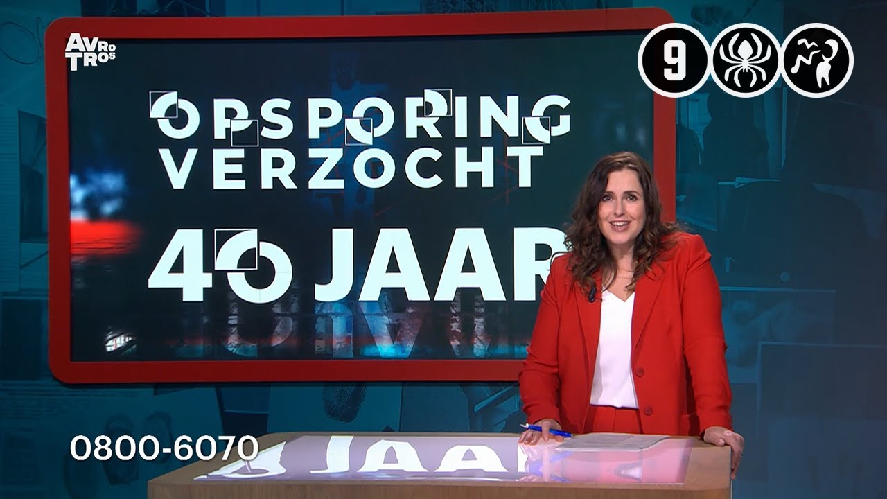 40 jaar Opsporing Verzocht | tv-item