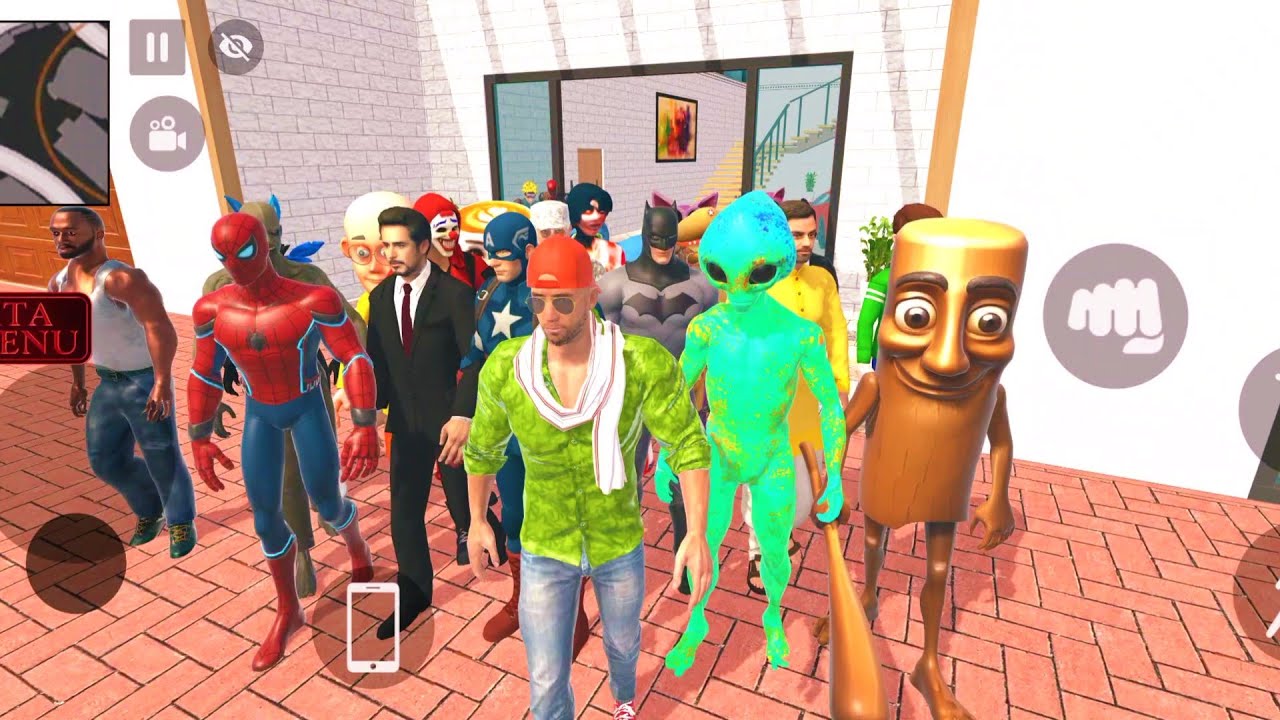Auto Gang Ka Wat Lagana Pura Gang Bula leya - In Indian Theft Auto Simulator / NextGenGamer