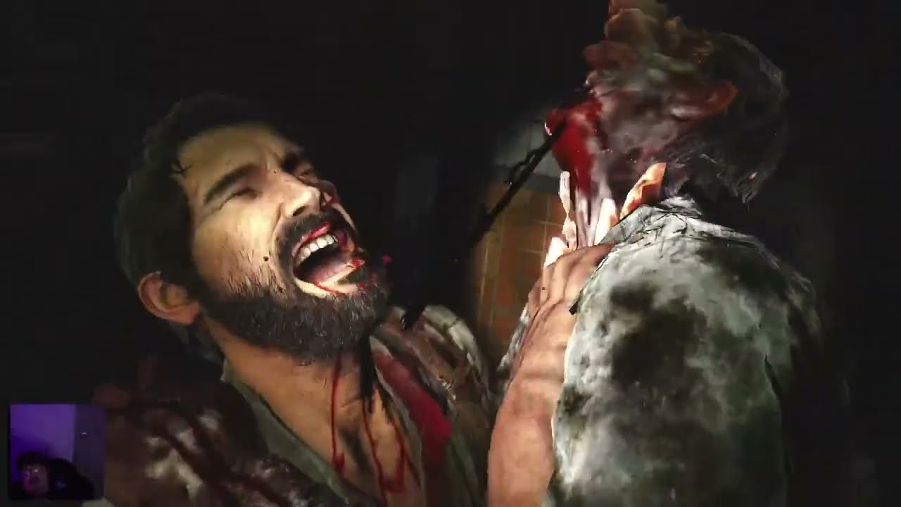 jugando The Last of Us ENCAYADO