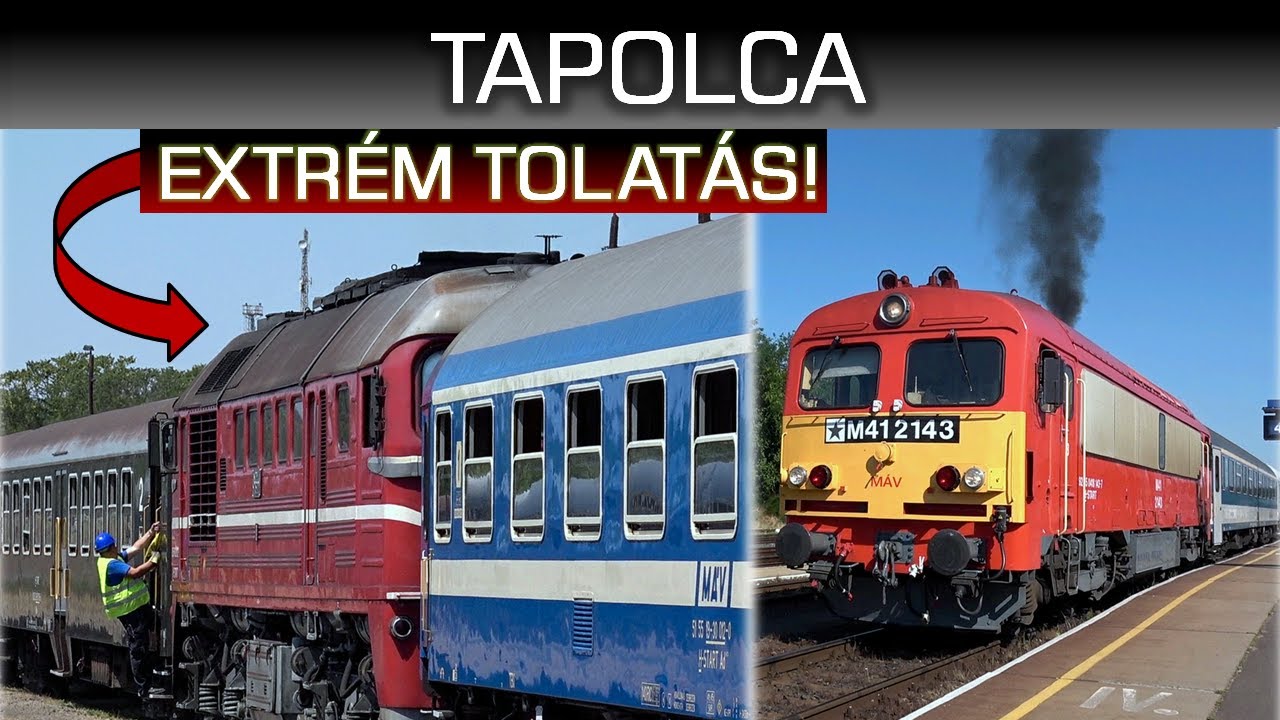 A Retró Hétvégén: Vonatok Tapolca állomáson 2025