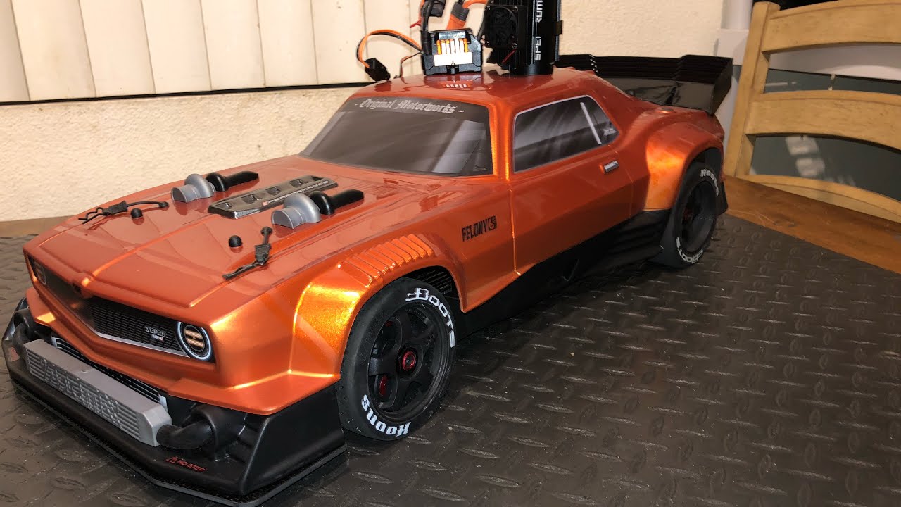 Arrma felony 8s Speed Run & setting it up before I send it ( if arrma built a rtr felony) how fast ?