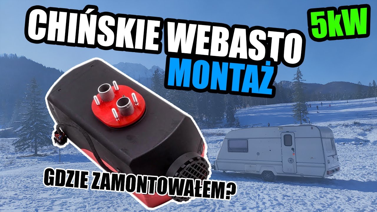 Chińskie Webasto - Montaż ⛄ część 2 ❄️ Ogrzewanie postojowe