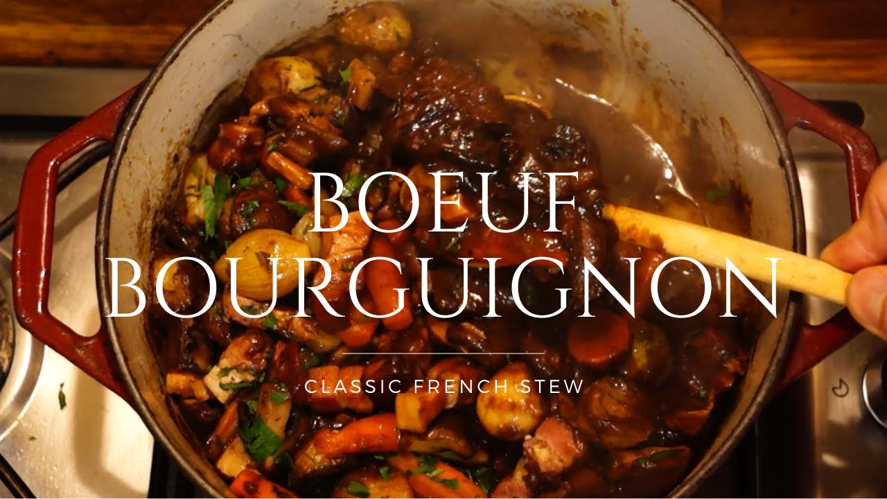 本気のブッフ・ブルギニョン　たった二日でこの旨さ　Boeuf bourguignon