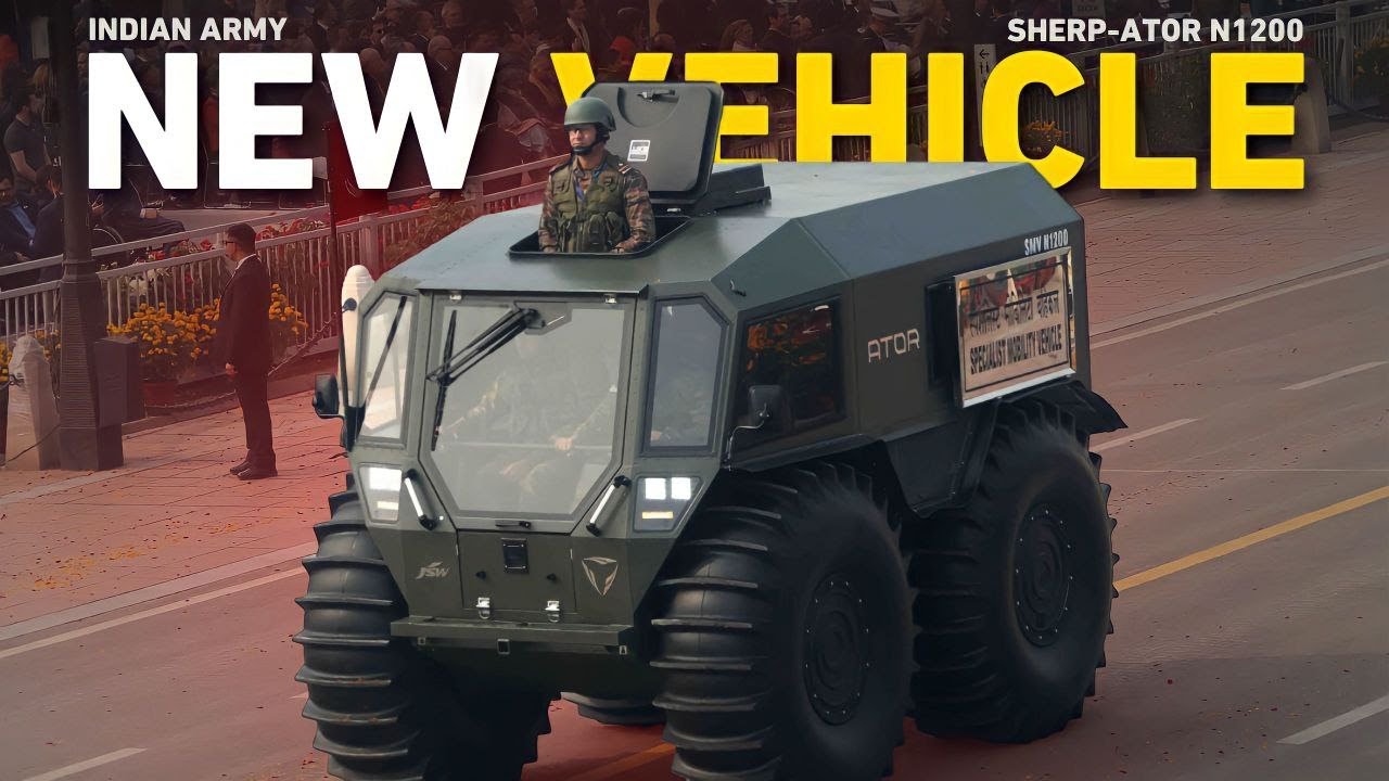 Indian Army's All New Beast : SHERP-ATOR N1200
