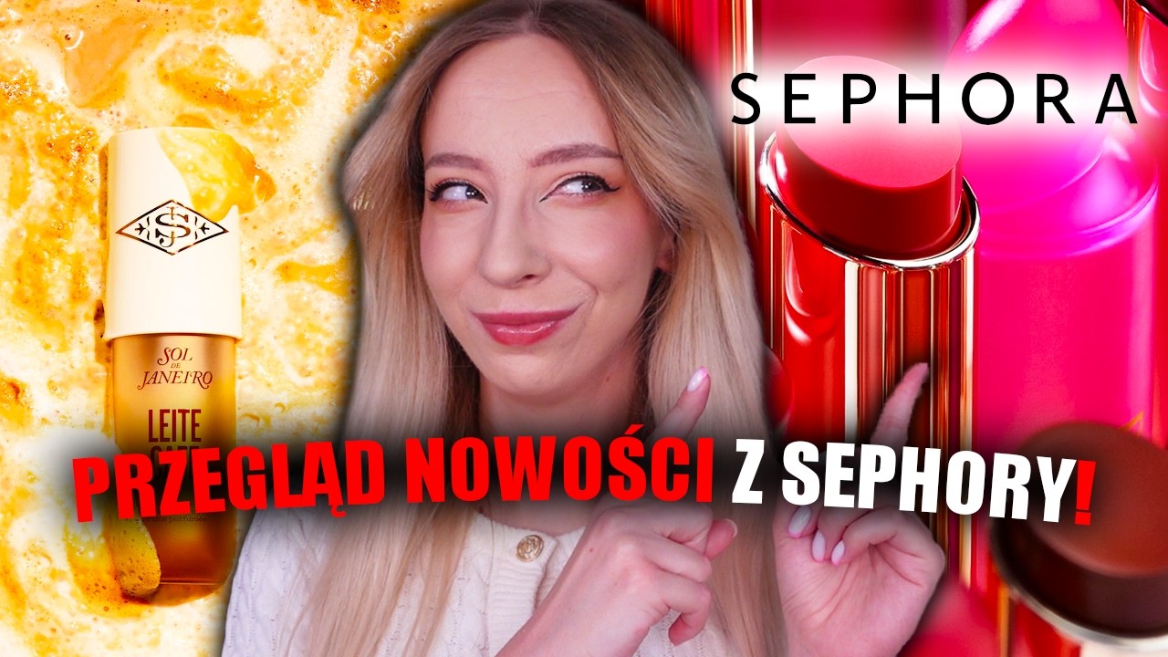 PRZEGLĄD NOWOŚCI Z SEPHORY! | CZY WARTO COŚ KUPIĆ? | WIELE MAREK!