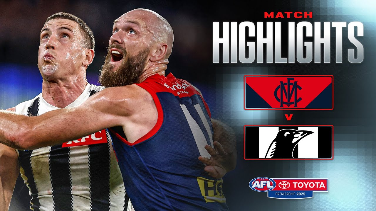 Melbourne v Collingwood Highlights | Round 13, 2025 | AFL