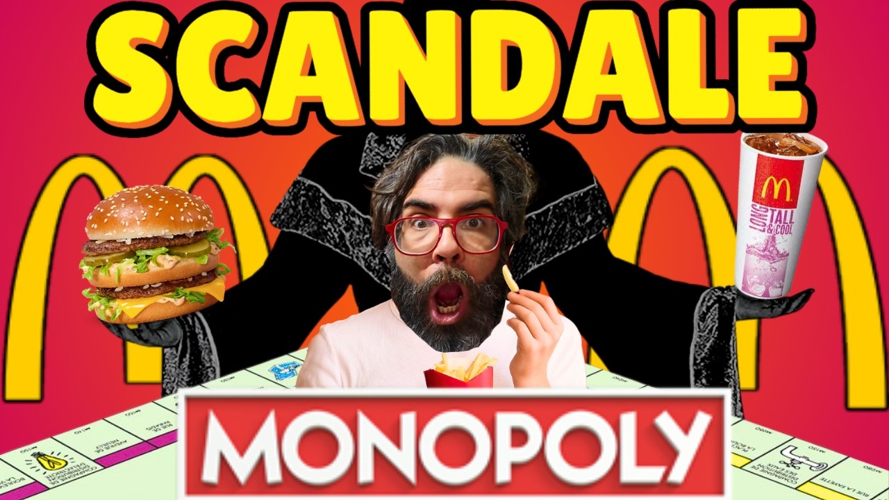 🔴 L’INCROYABLE ARNAQUE DU MONOPOLY McDONALD’S ! (L'Histoire Vraie) 🍟💰