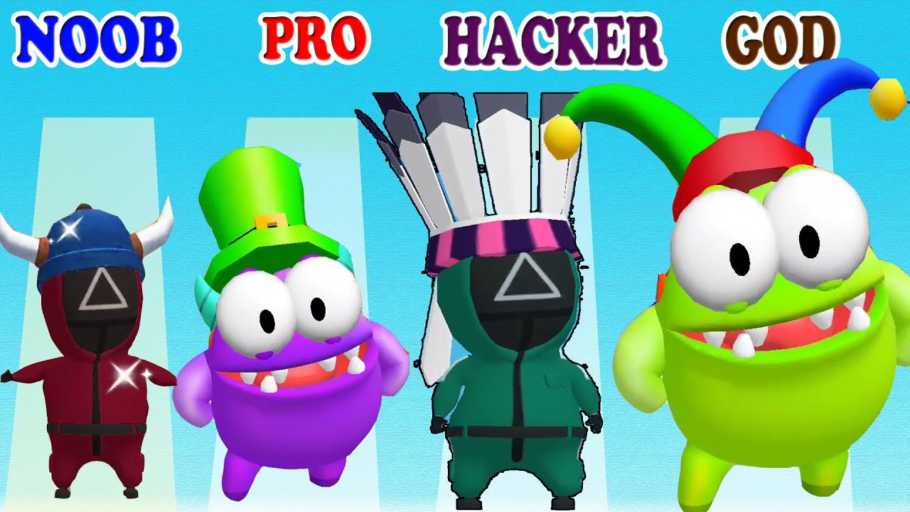 NOOBvsPROvsHACKERvsGOD in GIANT BLOB VS RUNNER CLASH 3D Gameplay - Which game do you like?