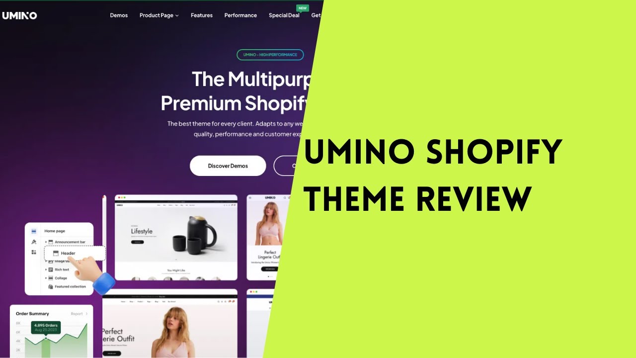 🥇 UMINO SHOPIFY THEME REVIEW | SHOPIFY THEME