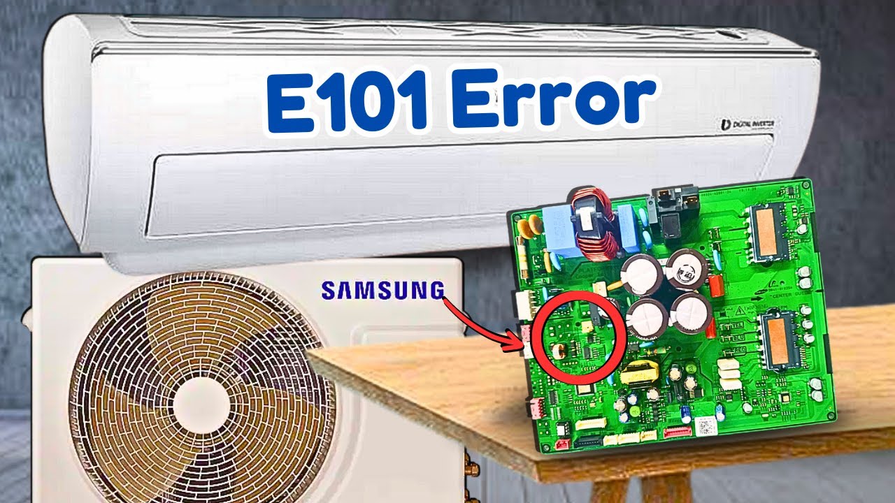 Как исправить ошибку E101 на сплит-кондиционере Samsung, критическое решение внутри