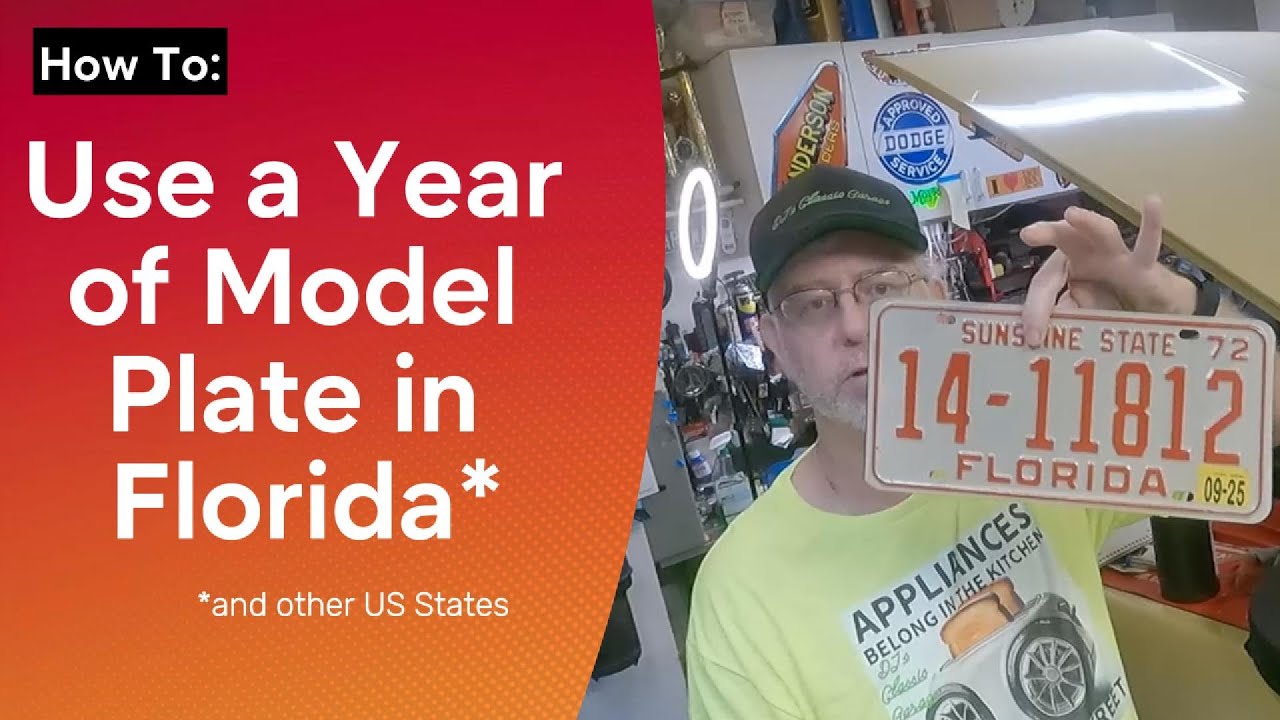 Can You Get a Year of Model Plate Where You Live?