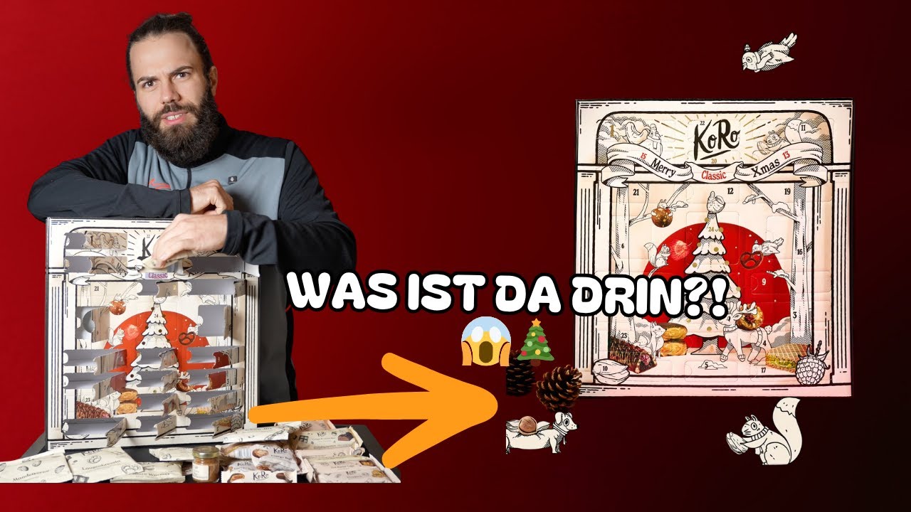 KoRo 2025 Kalender Unboxing 😱 Süß, gesund – oder enttäuschend?