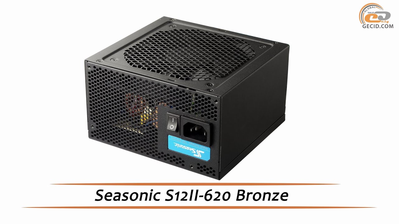 Seasonic S12II-620 Bronze - видеообзор блока питания