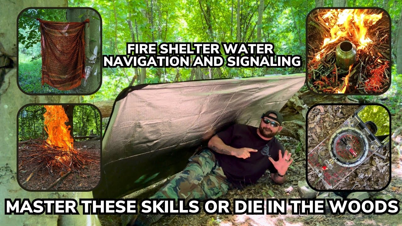 5 Simple Critical Skills You Need to Stay Alive in the Woods