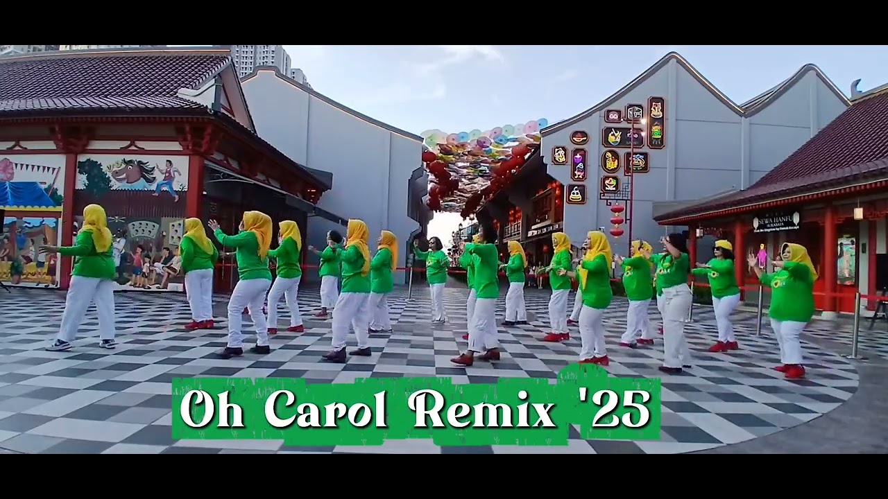 Line Dance Oh Carol Remix' 25 \ Choreo.  Bambang Setiyawan (INA) / Demo. MENTARI LD Surabaya Barat