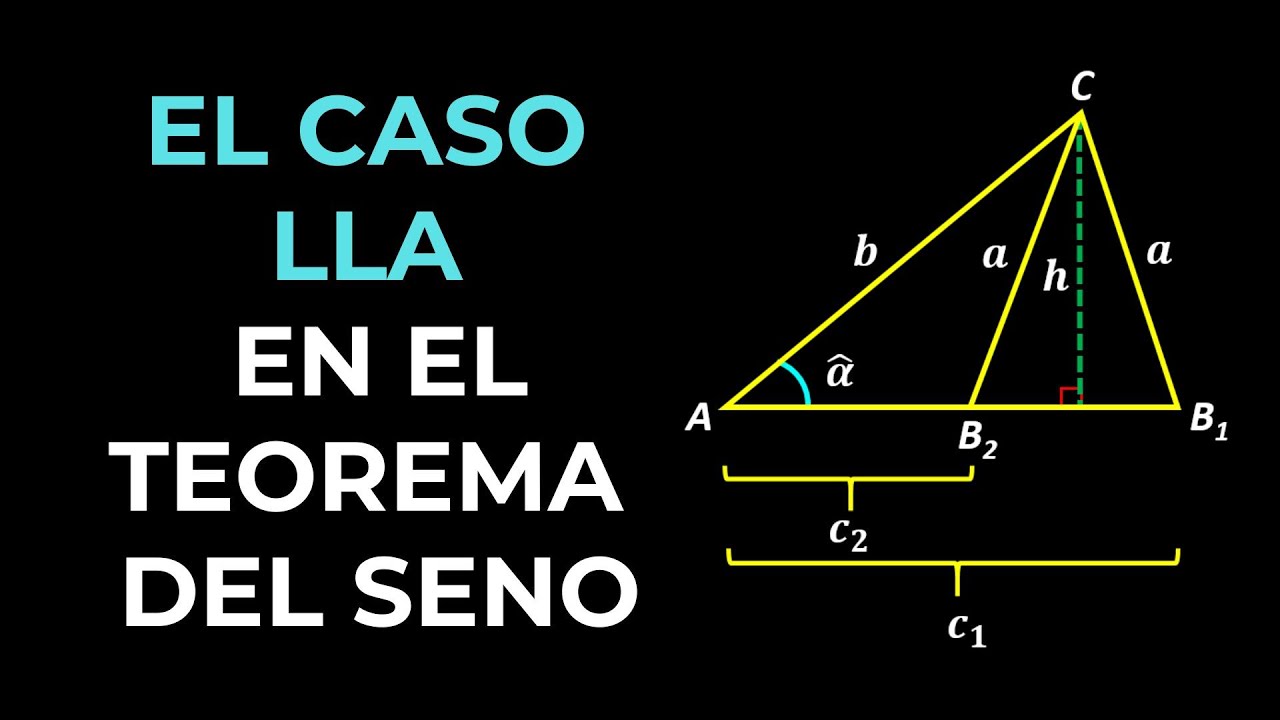 SISTEMATIZACIÓN DEL CASO LLA EN EL TEOREMA DEL SENO