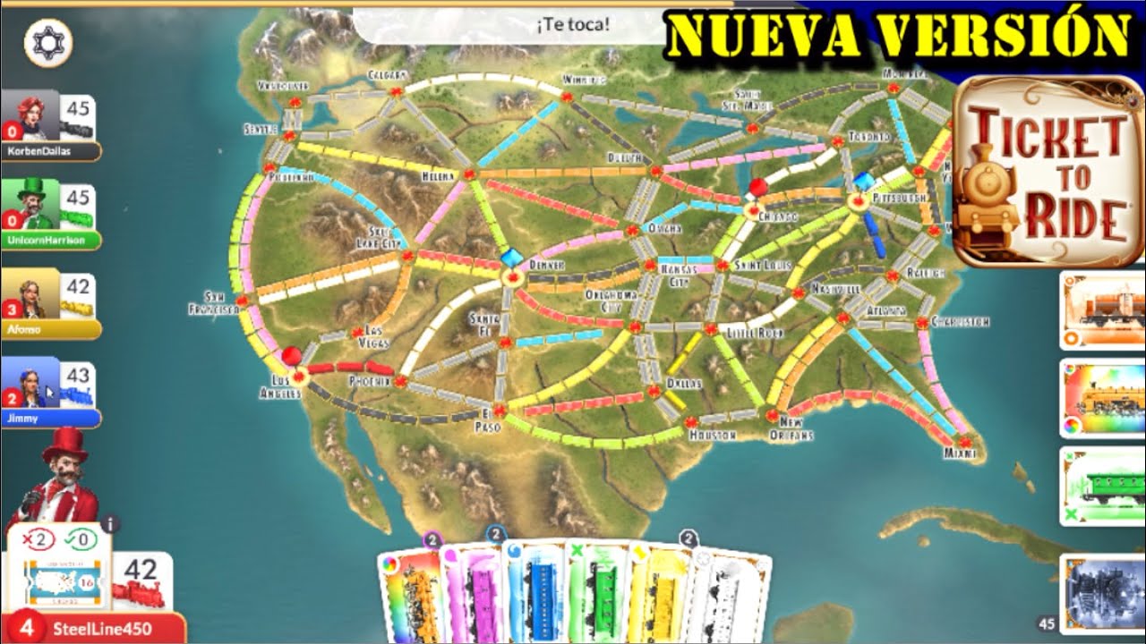PRUEBO EL NUEVO TICKET TO RIDE, ¿merecerá la pena? 🚅 Gameplay en Español (PC)