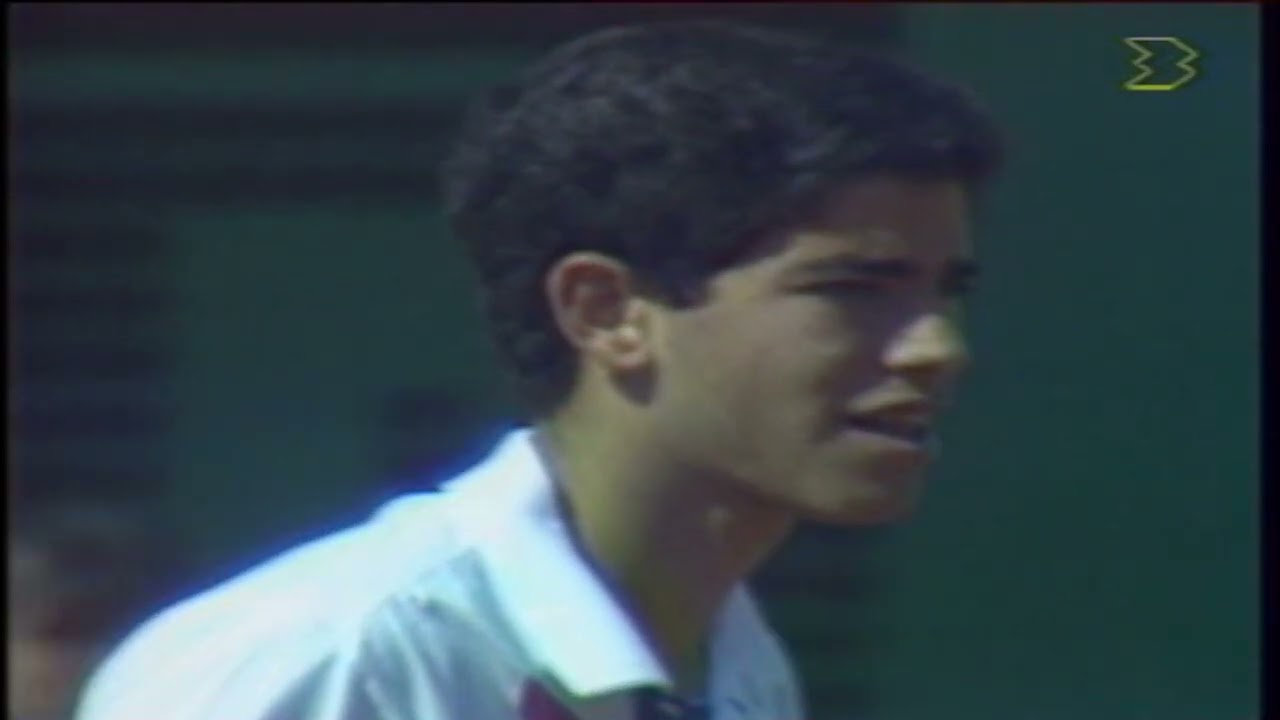 Roland Garros 1989 2R Chang vs Sampras