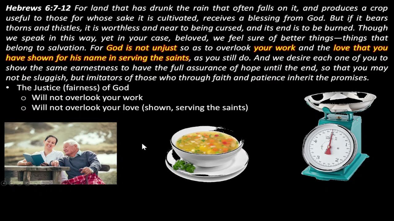 Hebrews 6:7-12